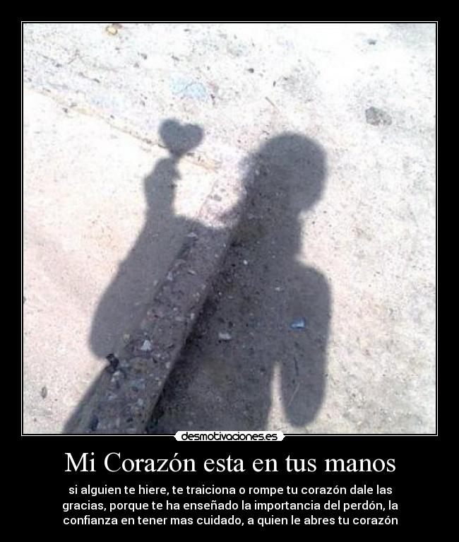 Mi Corazón esta en tus manos -