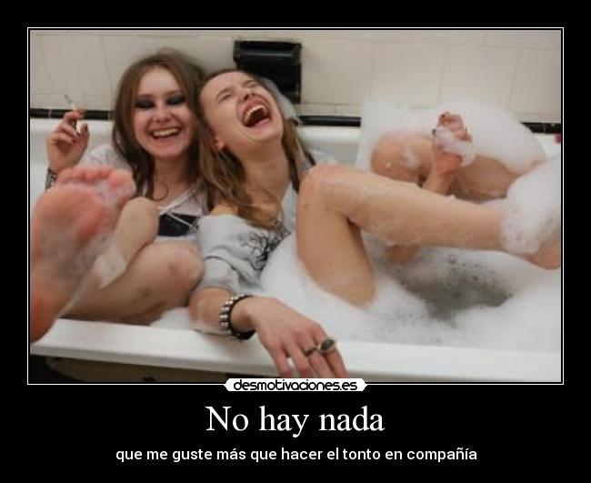 No hay nada -
