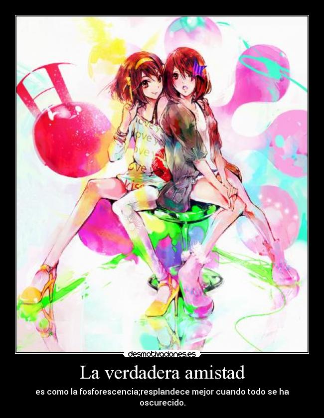 La verdadera amistad - 