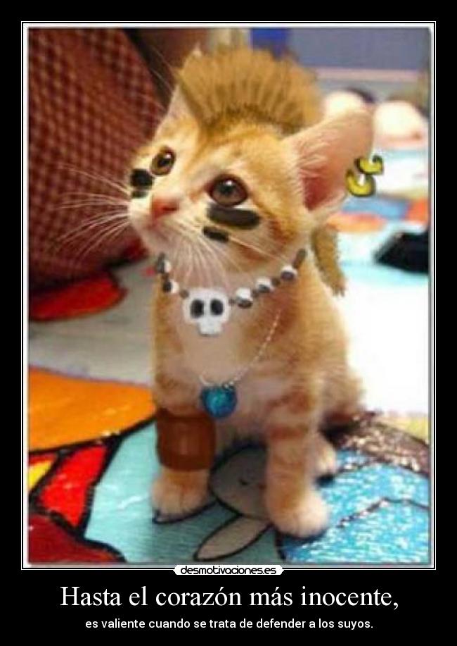 Hasta el corazón más inocente, - 