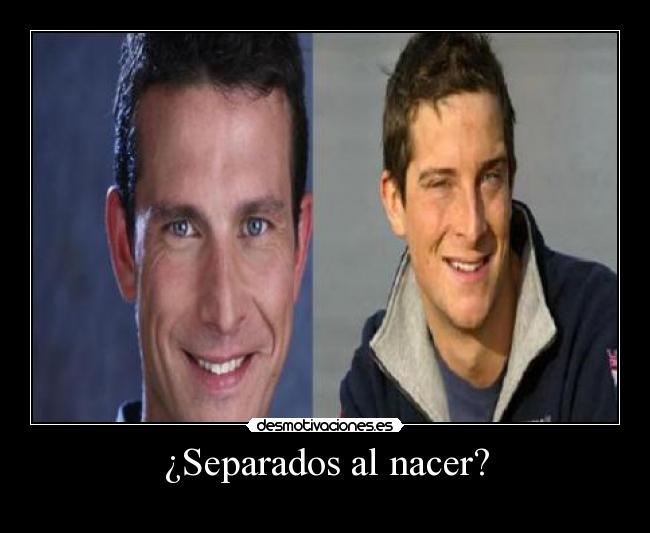 ¿Separados al nacer? -