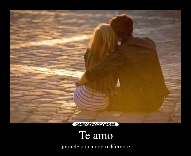 Te amo -