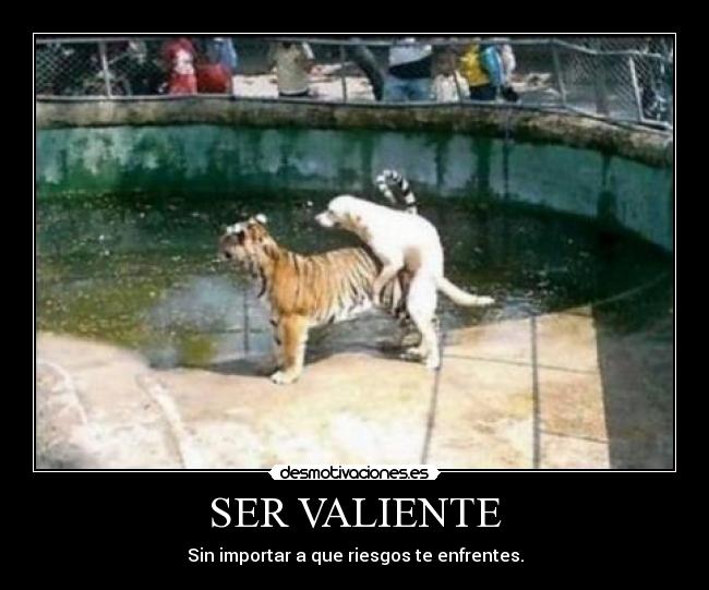 SER VALIENTE -
