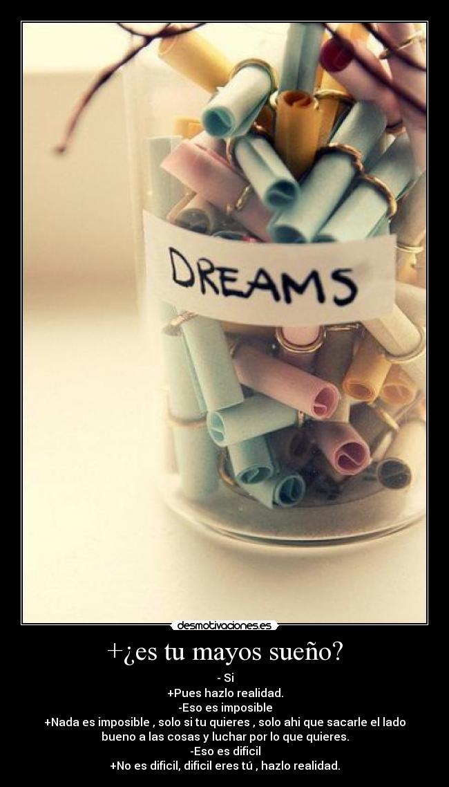 +¿es tu mayos sueño? - 