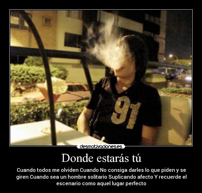 Donde estarás tú -