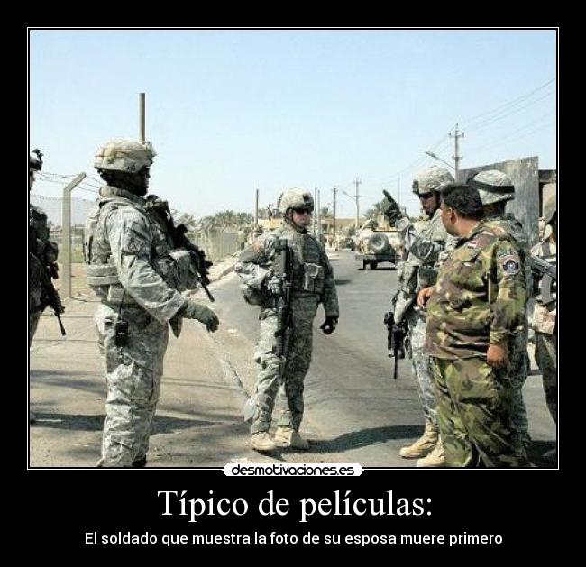 Típico de películas: -