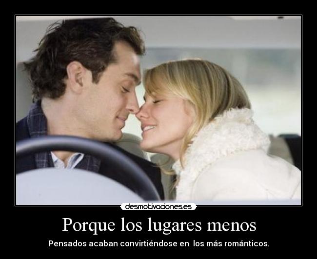 Porque los lugares menos - 