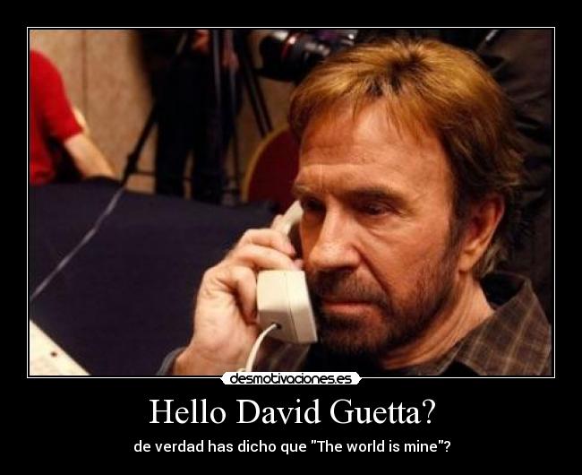 Hello David Guetta? - 