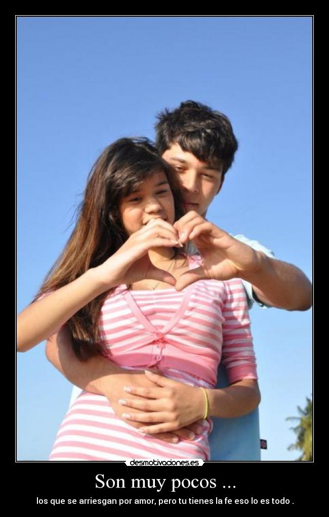 Son muy pocos ... - 