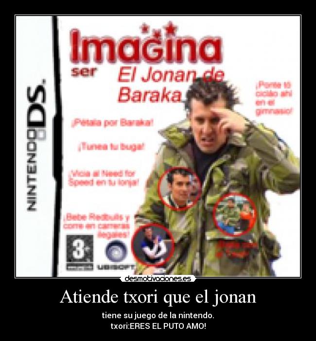 Atiende txori que el jonan -