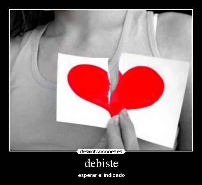 debiste -