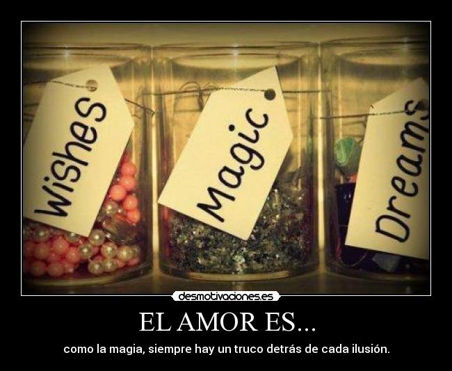 EL AMOR ES... - 