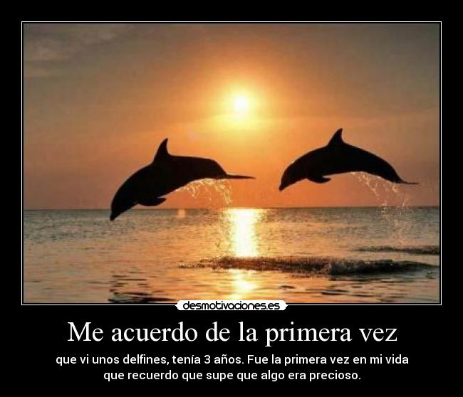 Me acuerdo de la primera vez - 