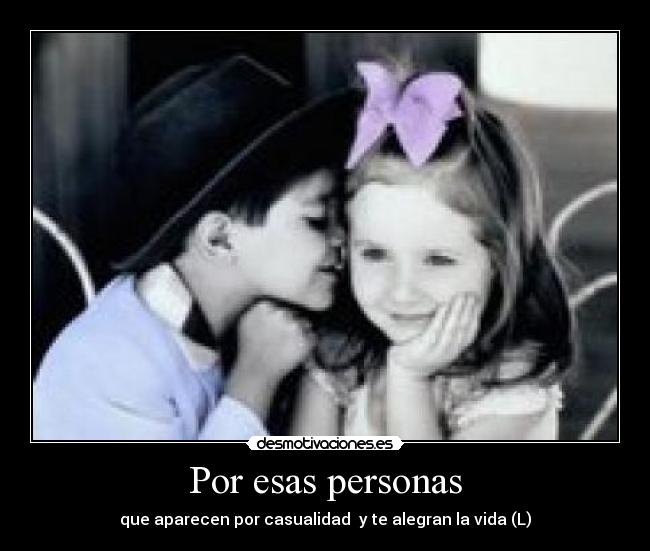 Por esas personas - 