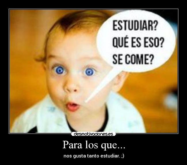 Para los que... - 