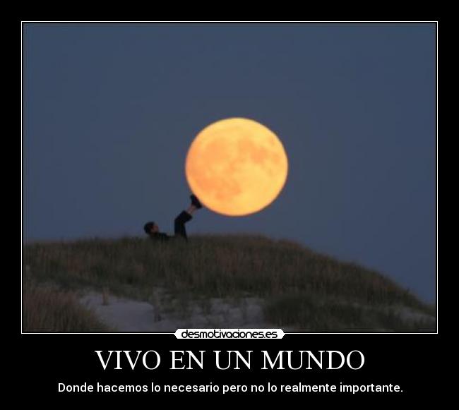 VIVO EN UN MUNDO -