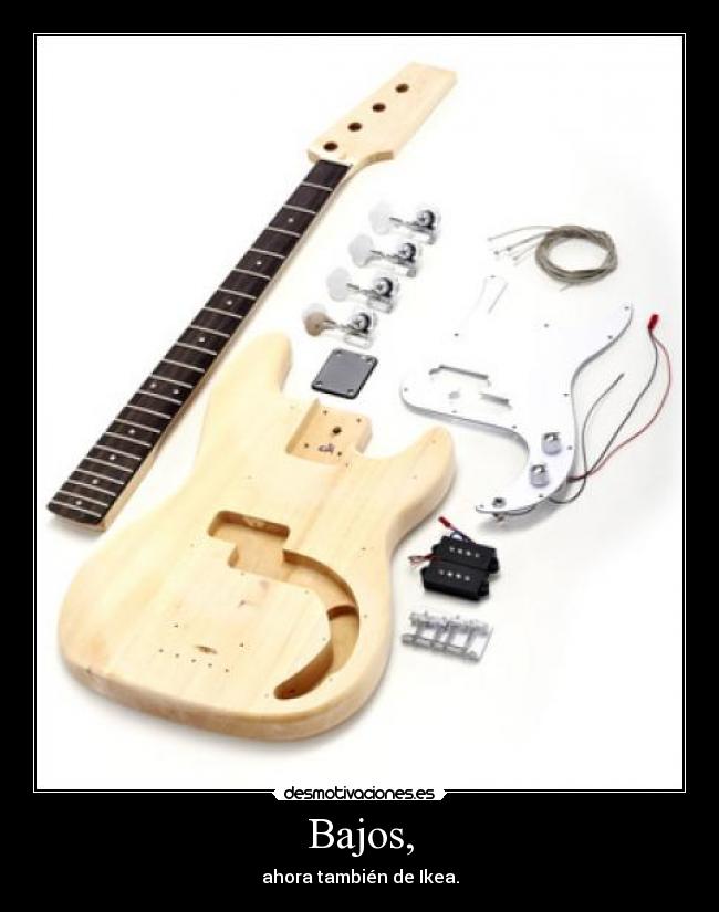 Bajos, - ahora también de Ikea.