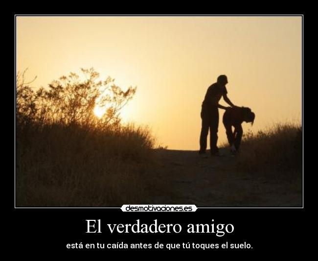 El verdadero amigo -
