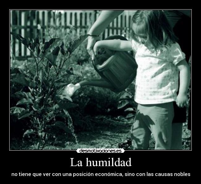 La humildad - 