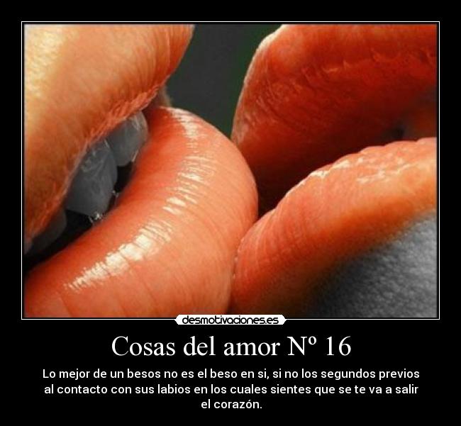 Cosas del amor Nº 16 -