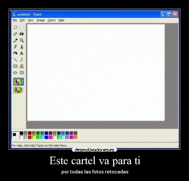 Este cartel va para ti - 