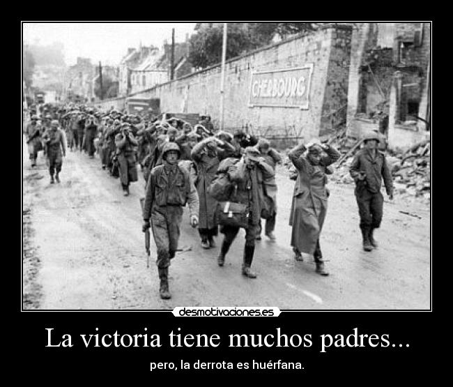 La victoria tiene muchos padres... -