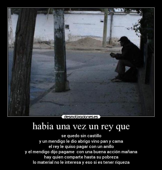 habia una vez un rey que -