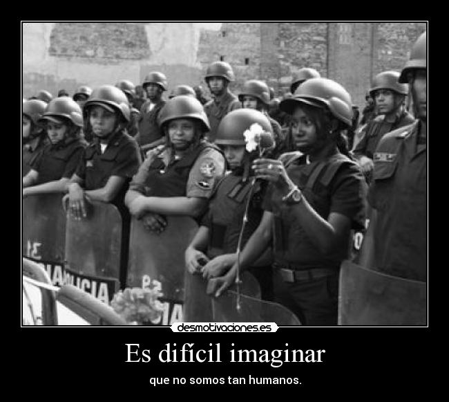 Es difícil imaginar -