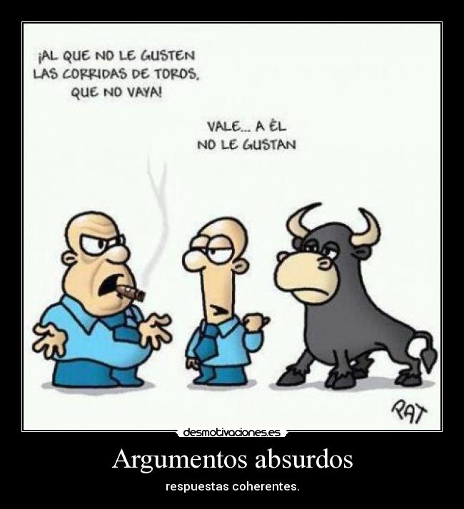 Argumentos absurdos -