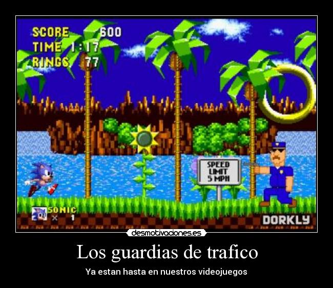 Los guardias de trafico - Ya estan hasta en nuestros videojuegos