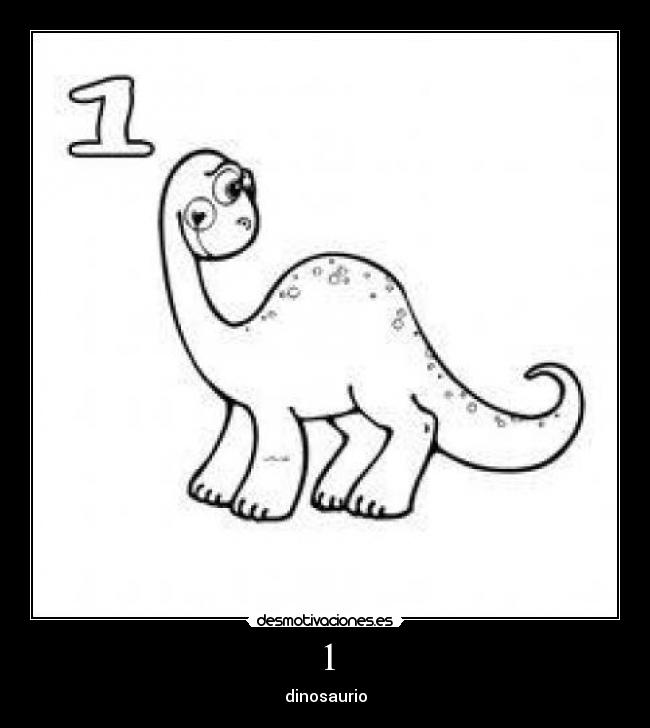 1 - dinosaurio