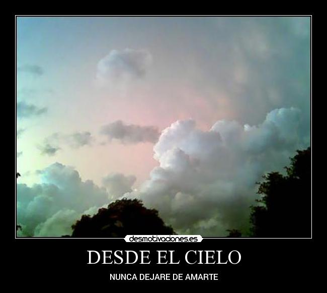 DESDE EL CIELO - NUNCA DEJARE DE AMARTE