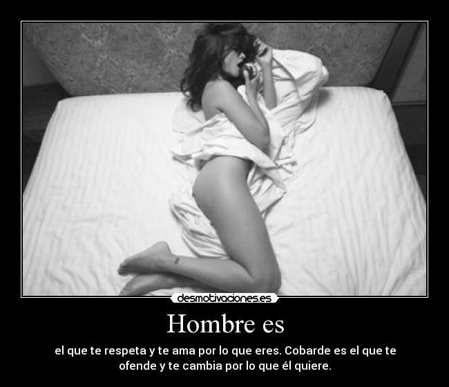 Hombre es - 