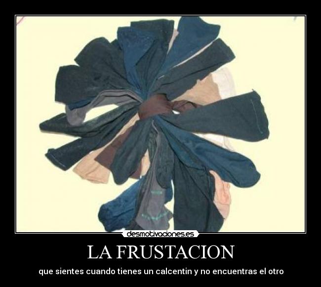 LA FRUSTACION - 