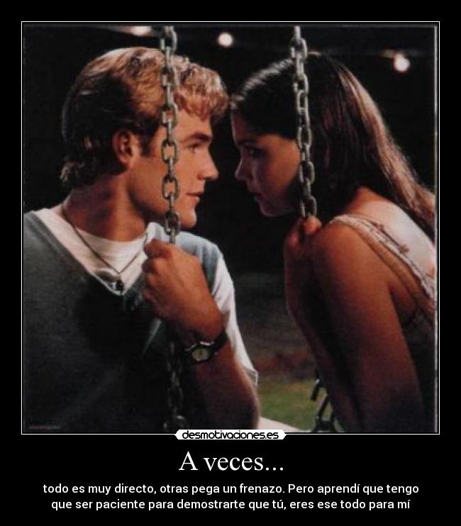 A veces... -