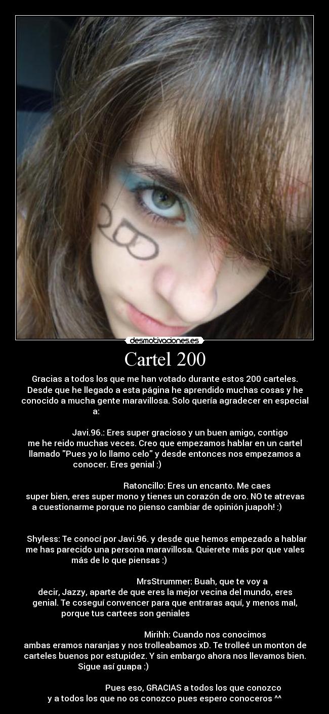 carteles lalocuna cartel 200 intruders ratoncillo javi96 shyless mrsstrummer mirihh desmotivaciones