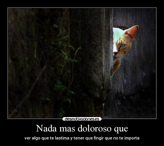 Nada mas doloroso que - 