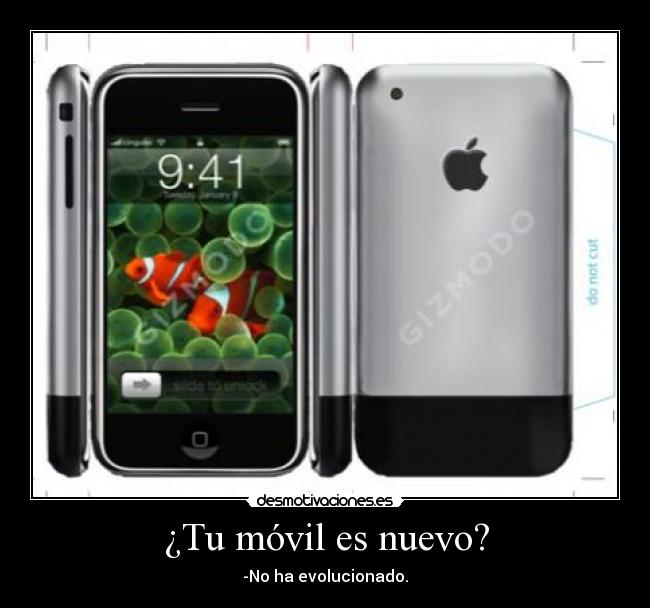 ¿Tu móvil es nuevo? -