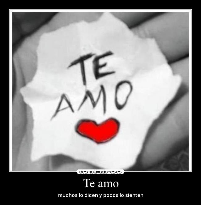 Te amo - 