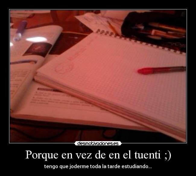 Porque en vez de en el tuenti ;) -