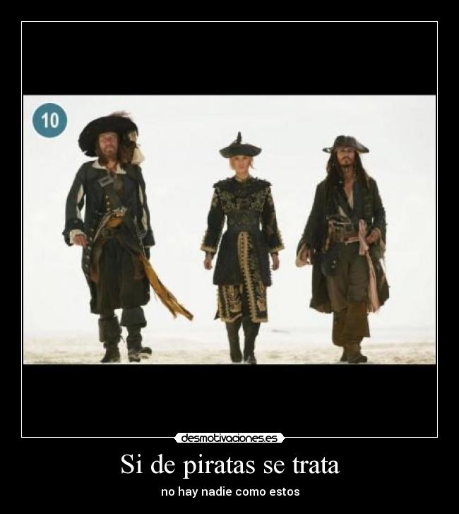 Si de piratas se trata - 