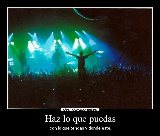 Haz lo que puedas - 