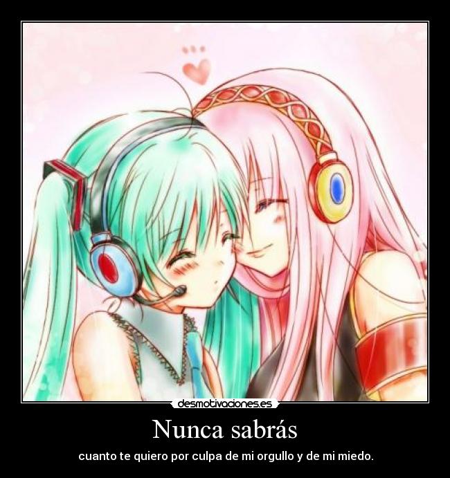 Nunca sabrás -