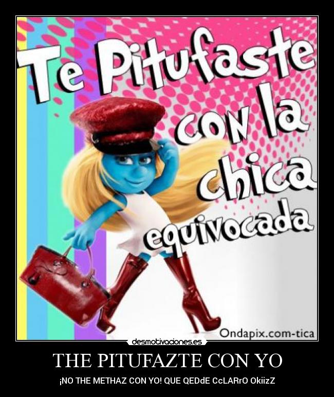 THE PITUFAZTE CON YO - 
