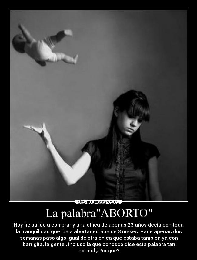 La palabraABORTO - 