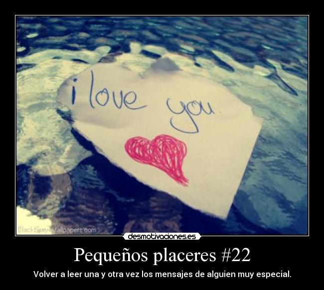 Pequeños placeres #22 -