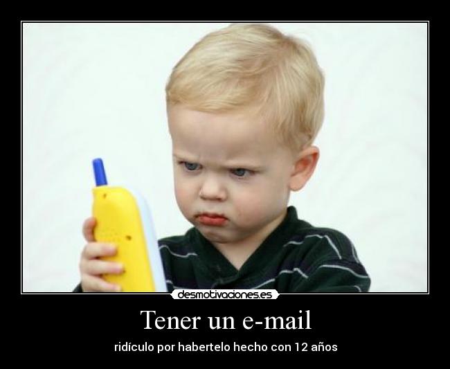 Tener un e-mail -
