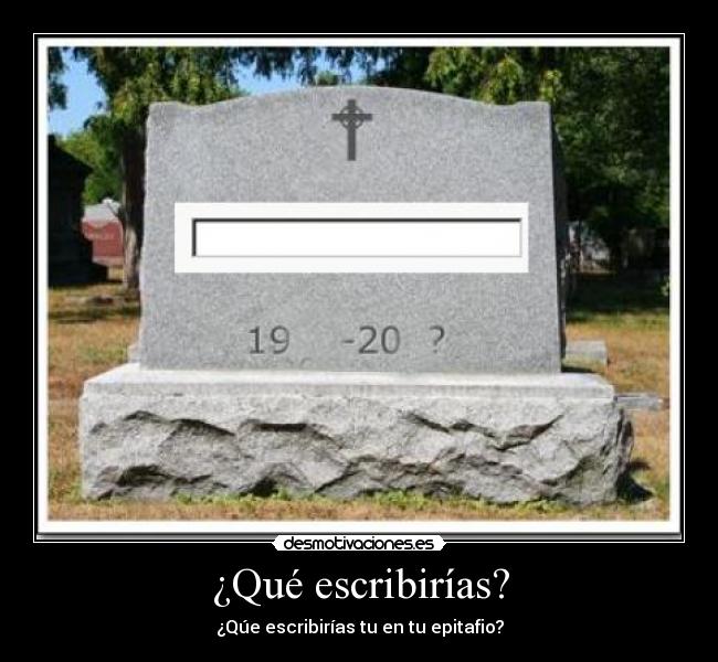 ¿Qué escribirías? - 