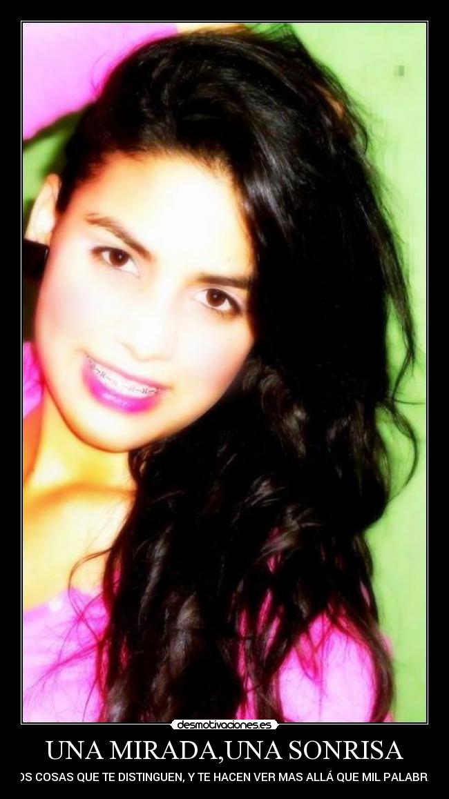 UNA MIRADA,UNA SONRISA -