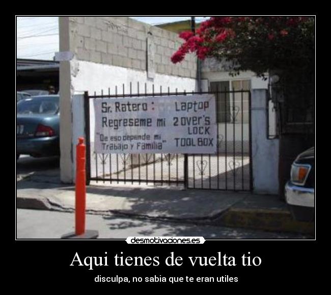 Aqui tienes de vuelta tio - disculpa, no sabia que te eran utiles